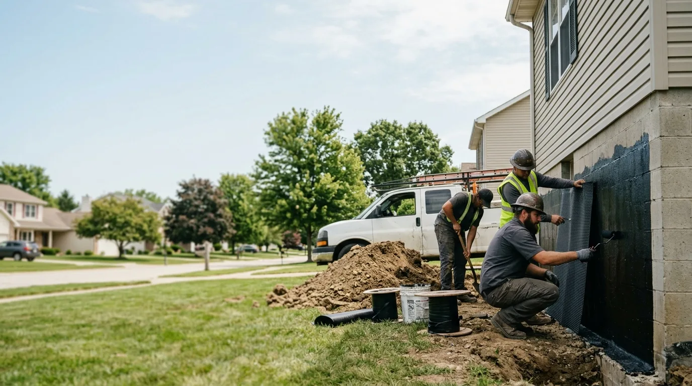 Basement Waterproofing in Saint Johns, MI near me